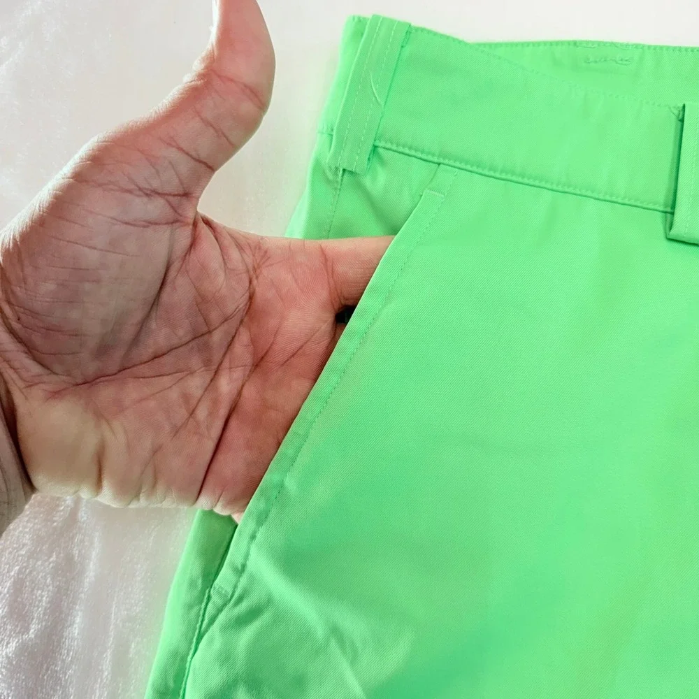 Nike Golf Shorts‎ Mens 38 Green Dri-FIT Tour Performance Activewear